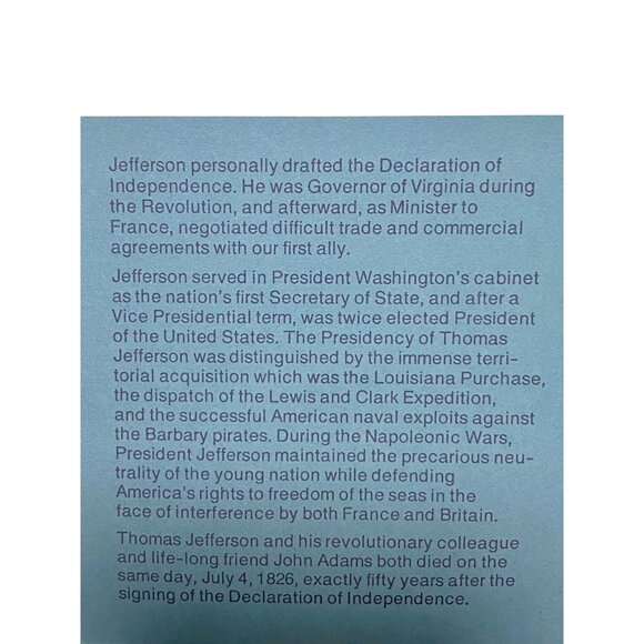 1976 Bicentennial First Day Cover With Commemorative Medal & 13¢ Stamps - Picture 14 of 15